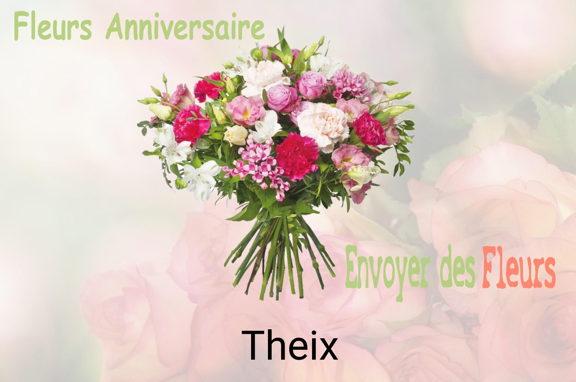 Bouquet de fleurs d’anniversaire livré à Theix