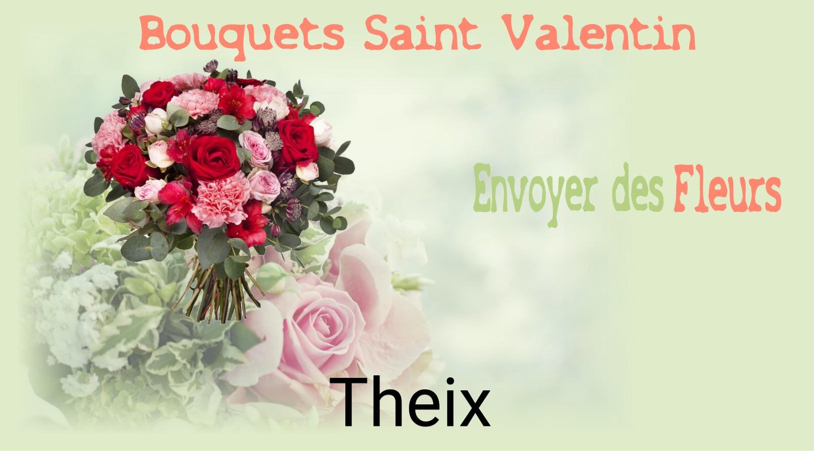 Roses de Saint-Valentin livrées à Theix